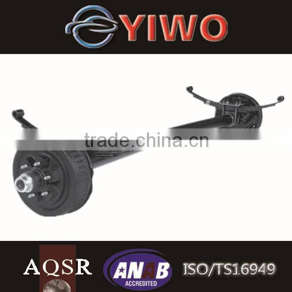 2500 kg rubber torsion axle factory