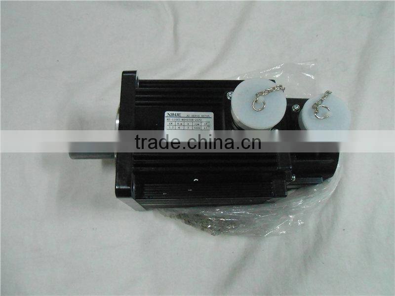 3 phase 220v 1.2kw 4nm 3000rpm 110mm china xinje servo motor driver kit