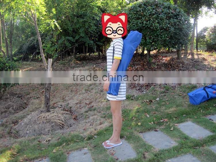 Portable folding 600 D PVC/PE Oxford Nylon Outdoor camping picnic beach foldable chair with carry bag on arm