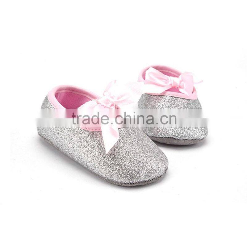 2016 A-bomb Summer Baby Girl toddler Soft Sole Bowknot Bling Bling Shoes Prewalker Socks Sneakers/baby girls prewalker shoes