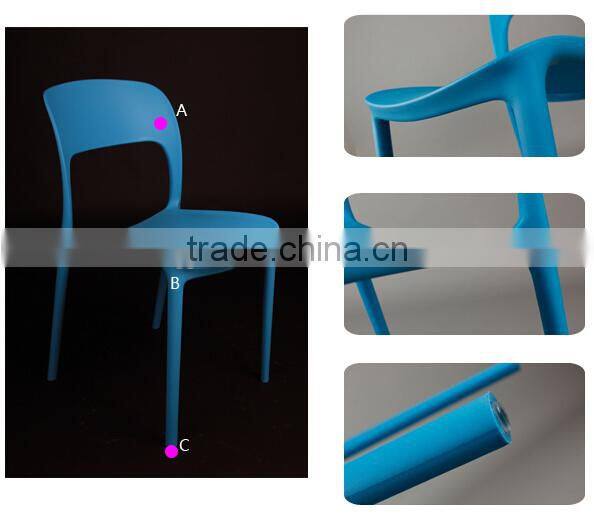 newest cheapest plastic dining chairs for promotion 1563