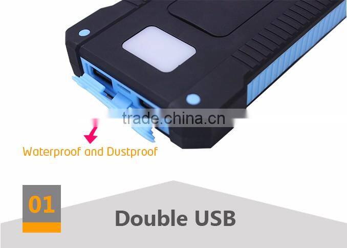 HC-S03 2016 products solar power bank charger for cell phones smartphones