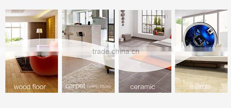 mobile phone controlled working long time vacuum cleaner robot