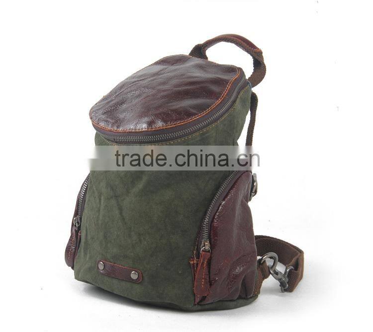 Latest Genuine Leather Rucksack Backpack