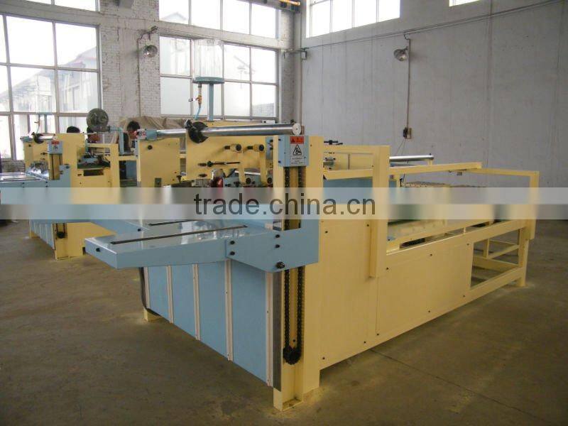 Semi-auto Folding and gluing machine/Bati sanduku gundi mashine