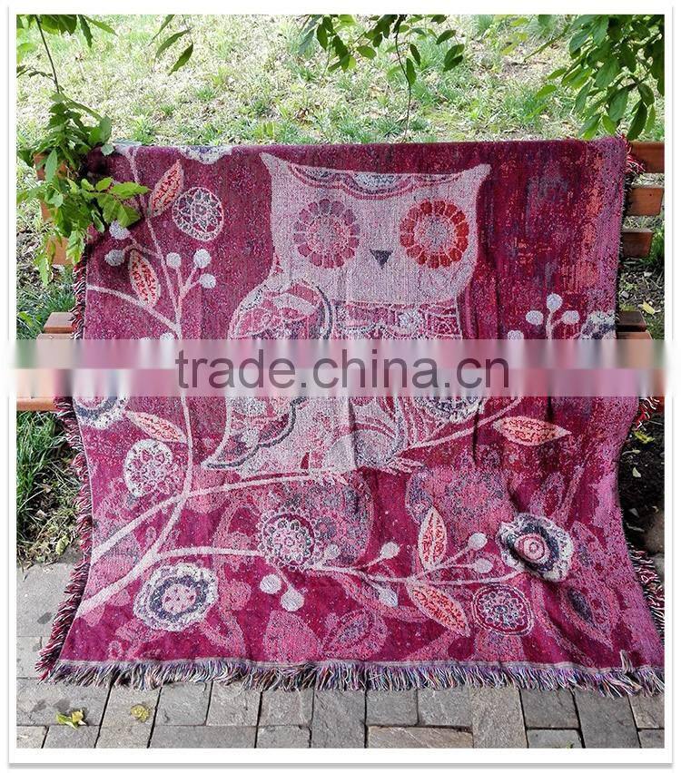 00% Cotton Casual Sofa Piano Bed Cover Sofa Throw Blanket Cloth Decoration Tapestry