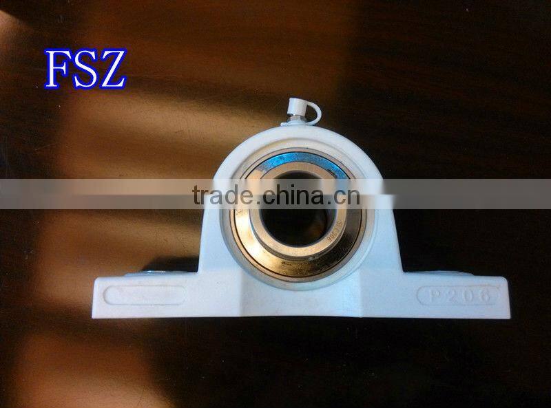 Long life Thermoplastic bearing block for food machinery P207 F207 FL207