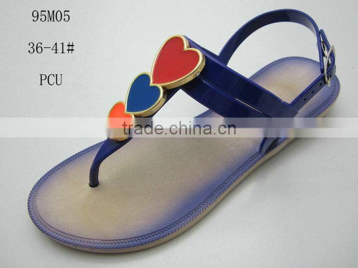 Hot Selling and Best Price PCU Women Sandals for Summer 2014