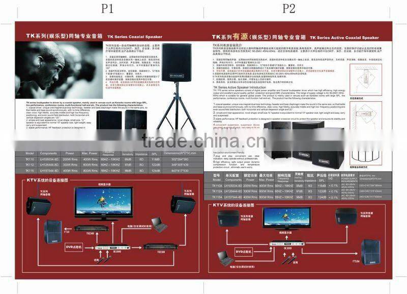 15'' TK315A coaxial active speaker