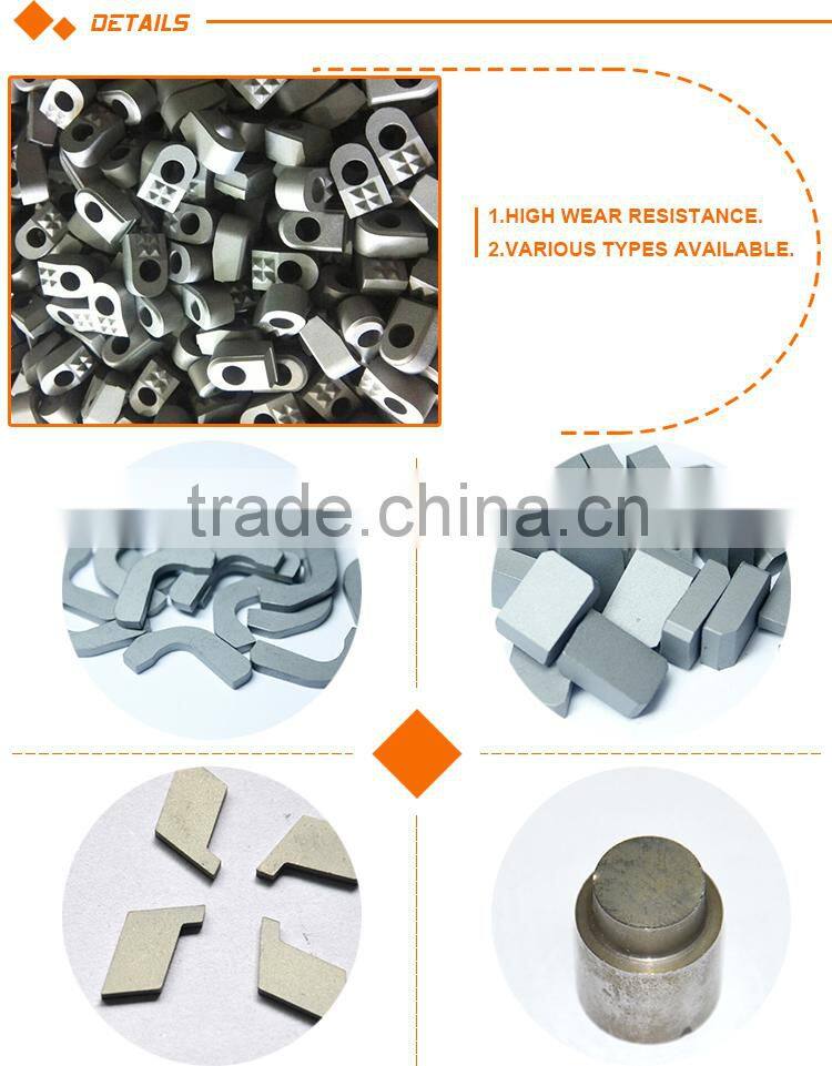 Custom-made rawing die nibs drawing non-ferrous metal bars