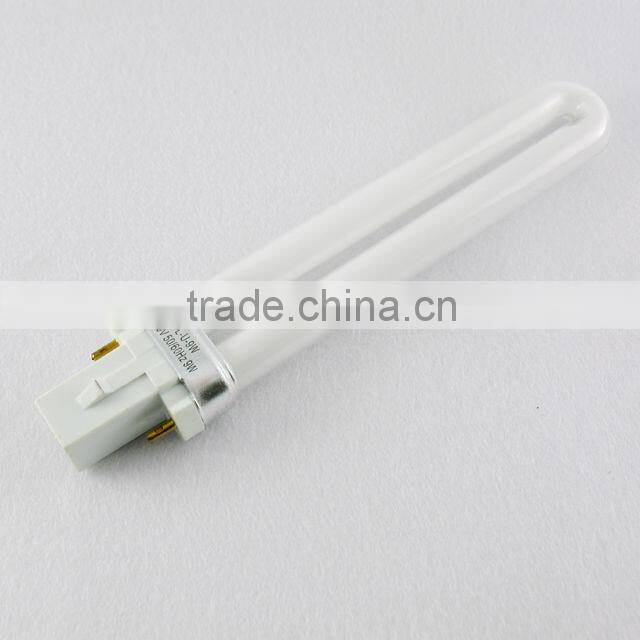 4pcs white color replaceable 9W UV bulbs for uv lamp