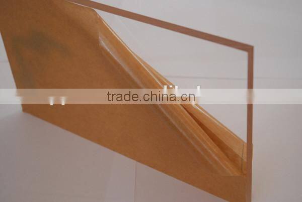 Clear cast acrylic sheet for acrylic display