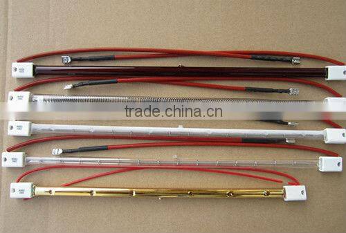 Long wave twin tube ir heater food processer machinery