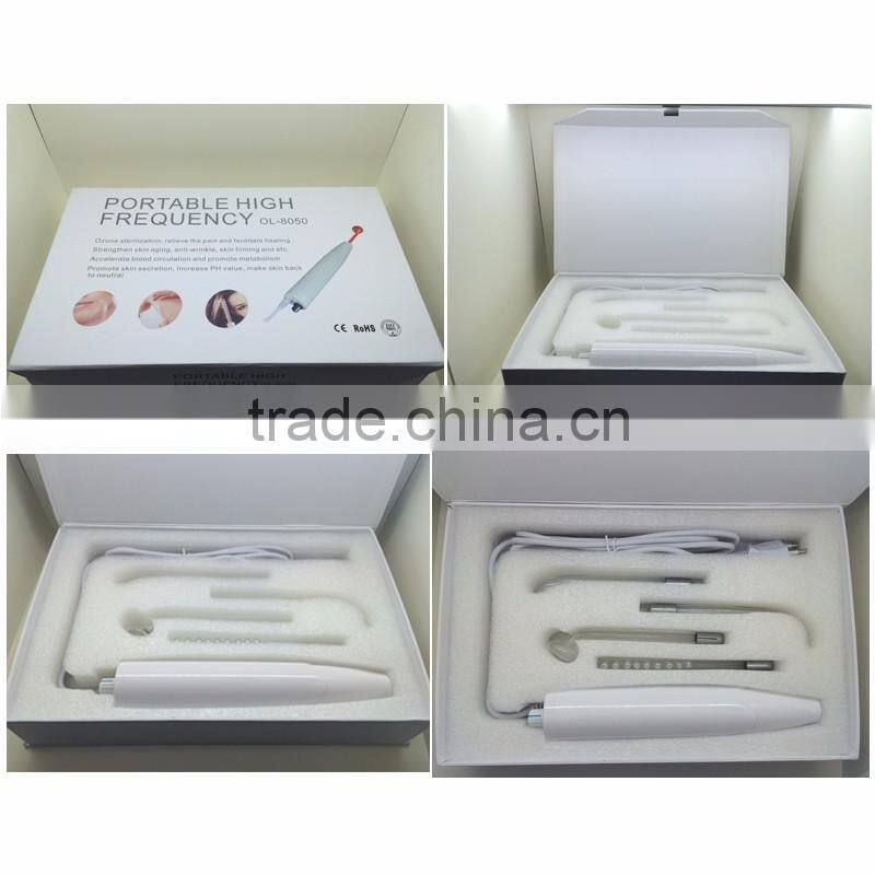 Portable High Frequency Face Care Facial Skin Care Microcurrent Spa Skin Tightening Beauty Equipment