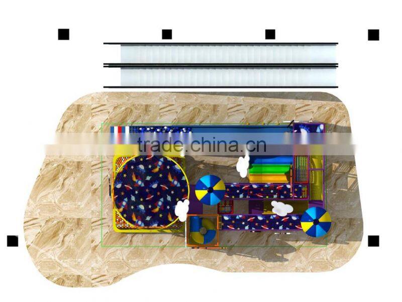 Super slide new design children commercial indoor used playground equipment for sale