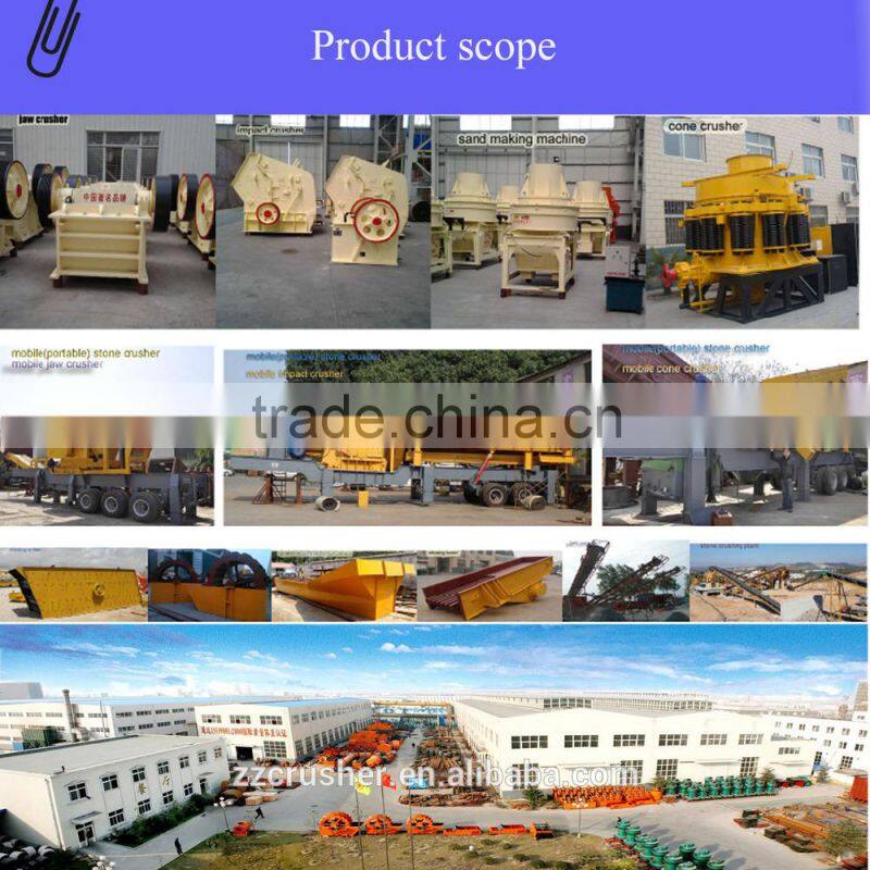 China High After Service Stone Crusher Plant for All Kinds of Hard Rocks