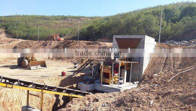 China high efficiency complete kyanite stone crusher plant for sale