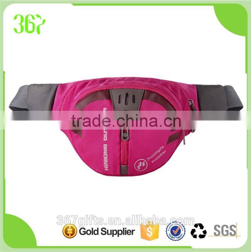 Nylon Sports Running Waist Bag Fanny Chest Pack Bag for Promotional