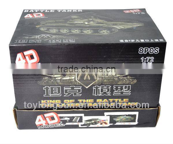 mini assembly tank toys made of ABS plastic