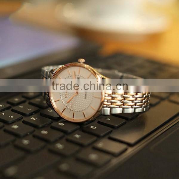 China Direct Factory High Quality Date Stainless Steel Men Watch