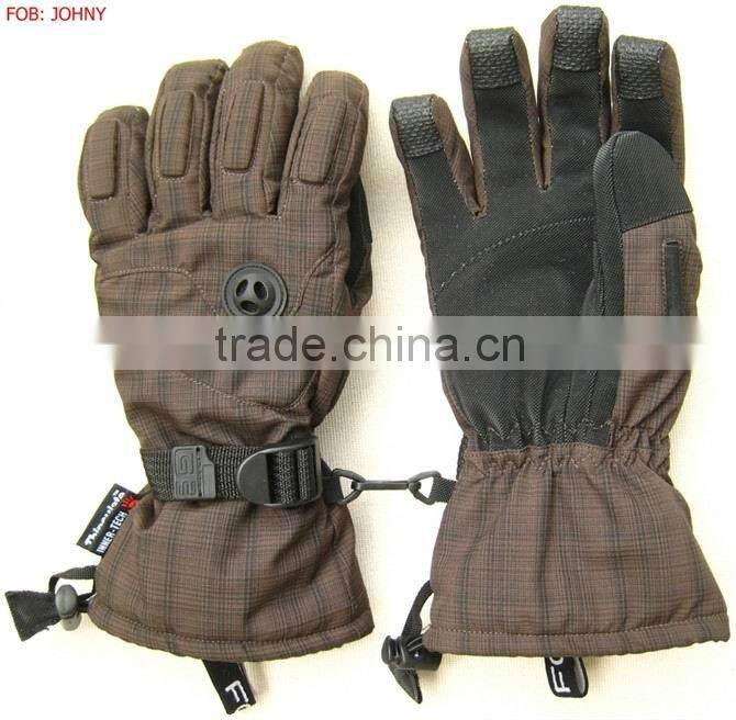 TR-lining 3M thinsulate reinforced black ski glove