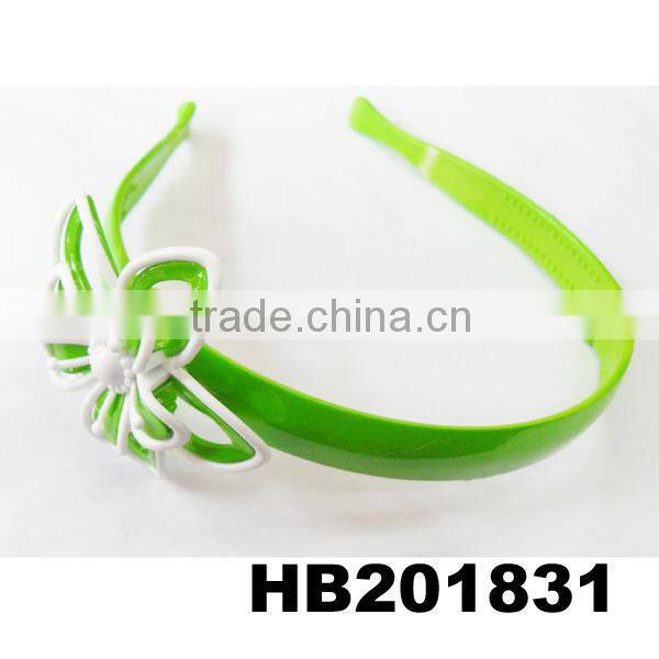 kids cute red folding plastic headband wholesale