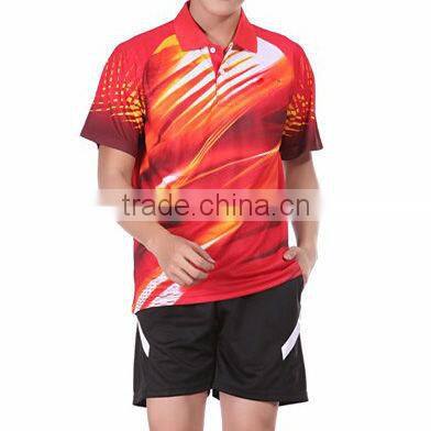 OEM badminton jersey velleyball polo shirt blank polo shirts cheap