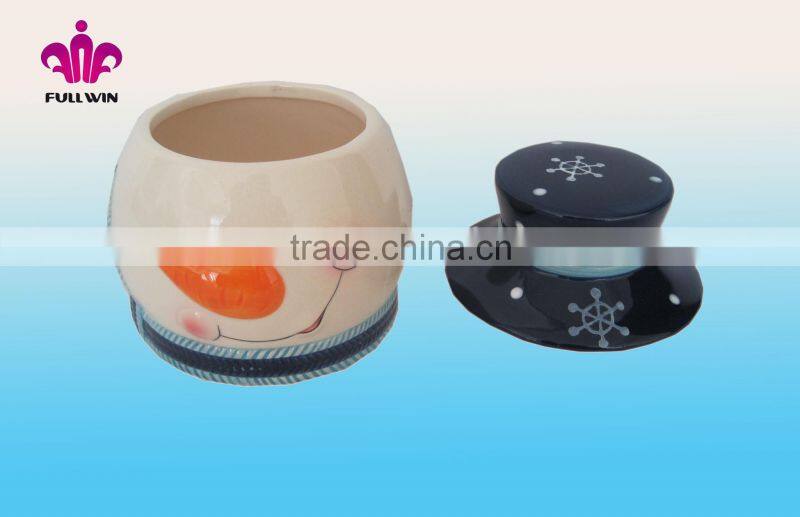 2013 New Design Snowman cheap cookie jars