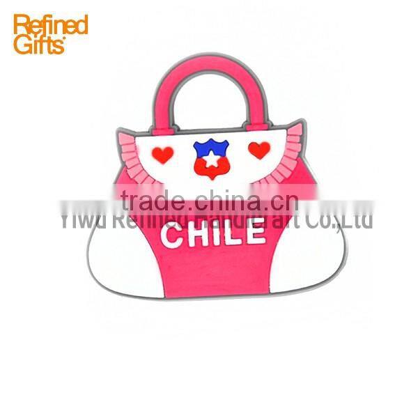 Bag PVC Rubber Soft Mini Fridge Magnets Lovely promotion gifts