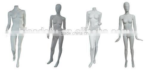 White Adult Female Model in showcase