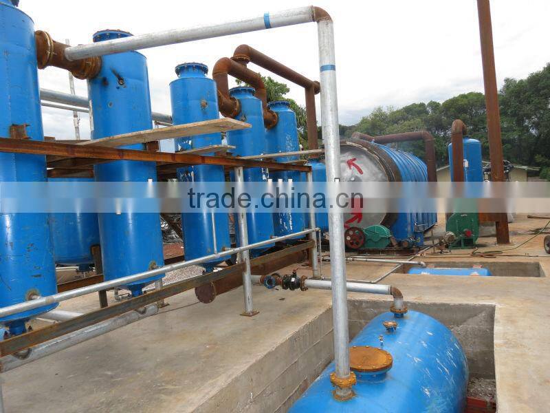 waste plastic refining to oil system with CE and ISO