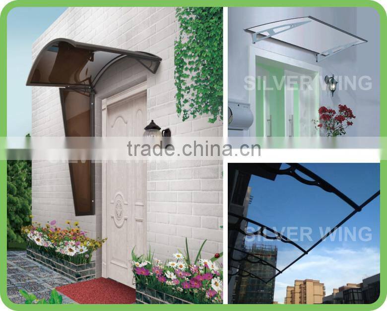 DIY economic aluminum french style window awnings door canopy