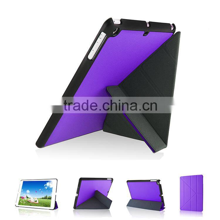 Wholesale Fashion Color Leather Case Genuine For Ipad air 2 case
