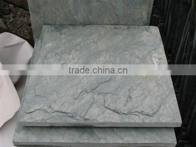 Green slate tile, floor tile, wall tile, roof tile