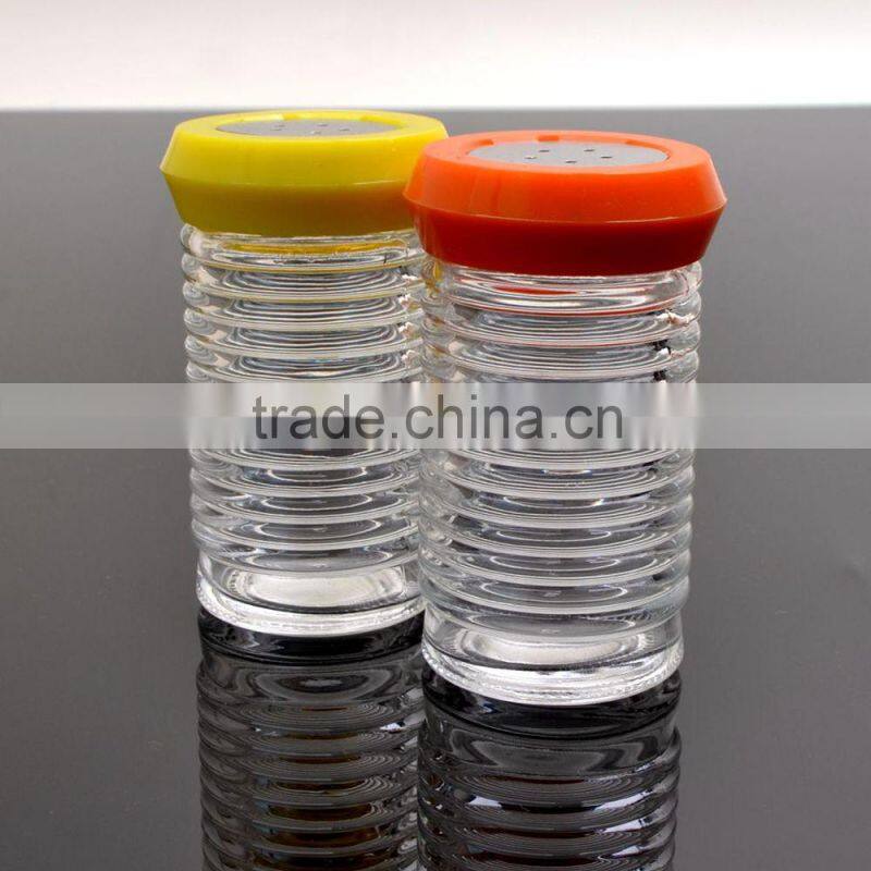 glass salt & pepper shaker glass salt shaker