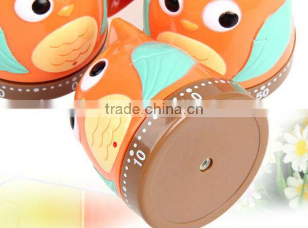 Owl design No battery Mechanical Kitchen Countdown Timer
