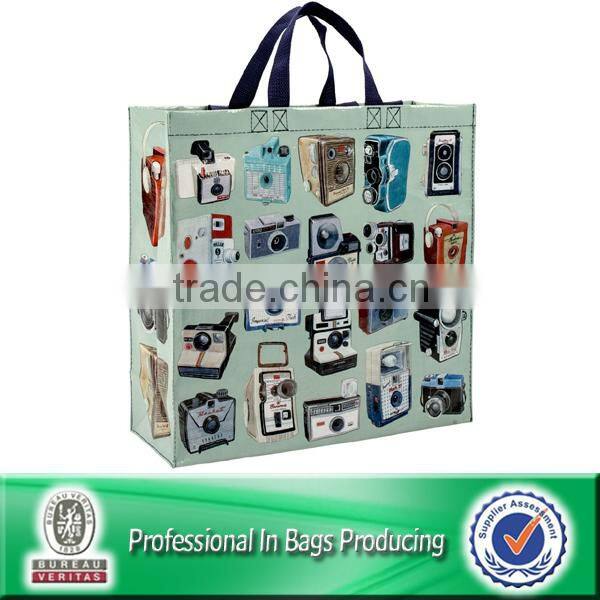 Lead-free Reusable Laminated PP Woven Shopping Bag