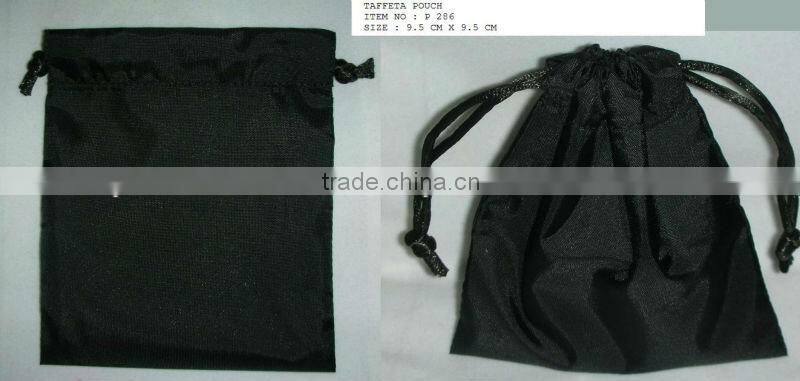 Taffeta pouch