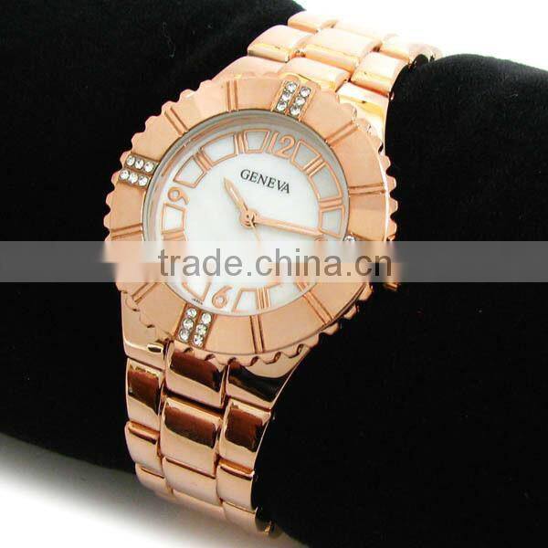 Your own logo custom china top brands japan seiko movement gold watch