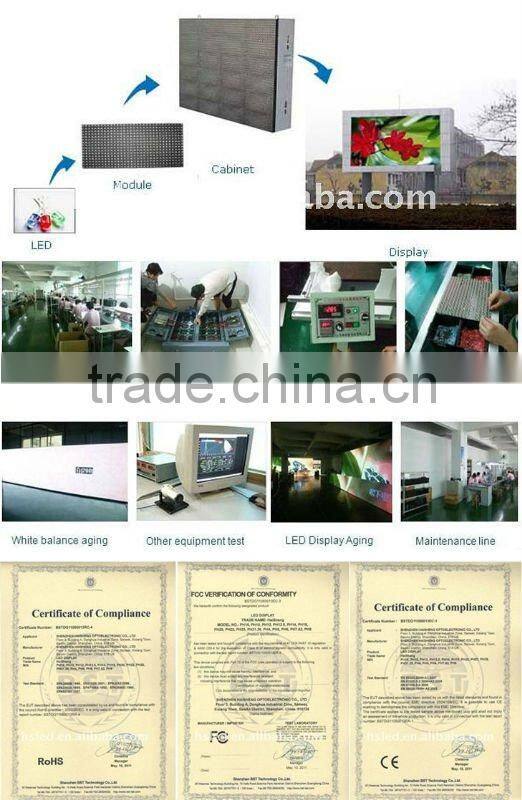 RGB outdoor led digital media display China P20