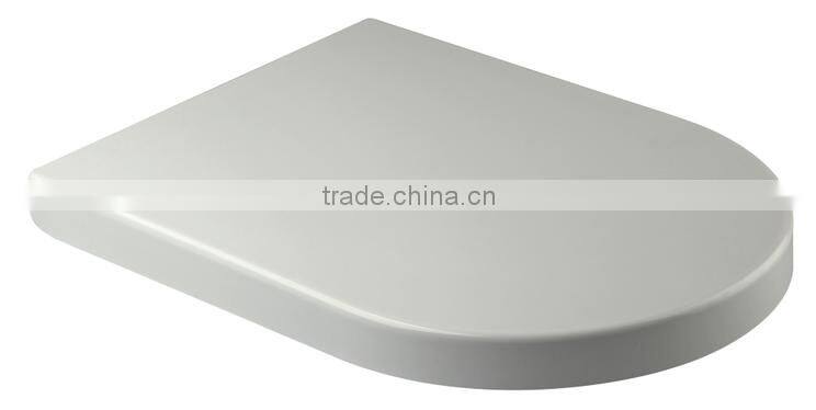 UF toilet seat with 360 degrees rotation hinges