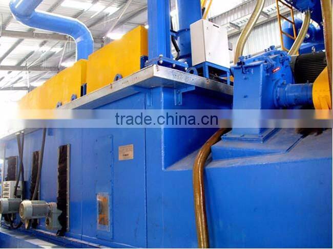 Metal sheet shot blast machines