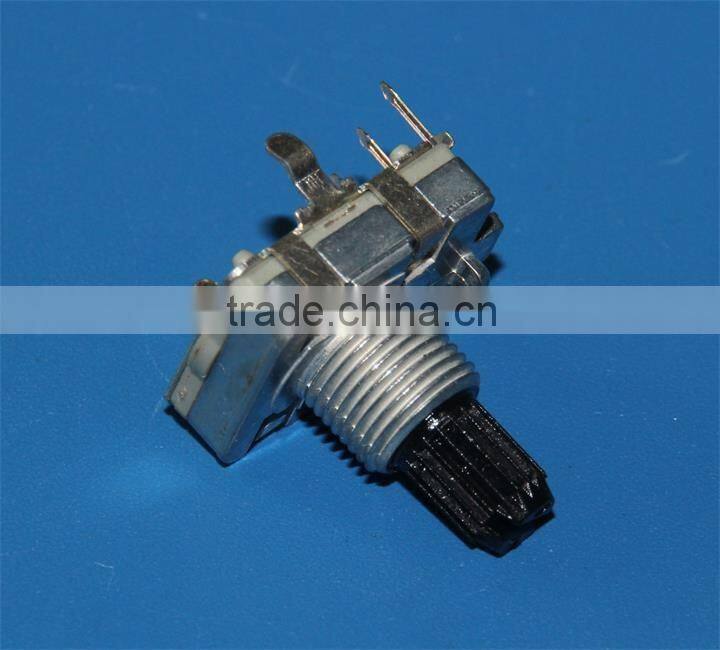 HW-16E 16mm rotary encoder and rotary encoder with flat shaft electric 12&24 detents rotary encoder