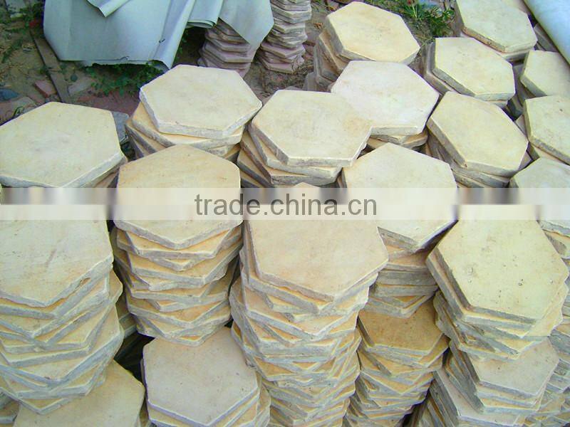 Hexagon terracotta tiles,octagon terracotta tiles