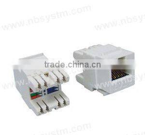 UTP Cat.5e Keystone Jack 180 degree