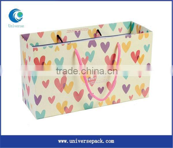 Girls' Shopping Bags Shiny Paper Bag Made For Hot Selling