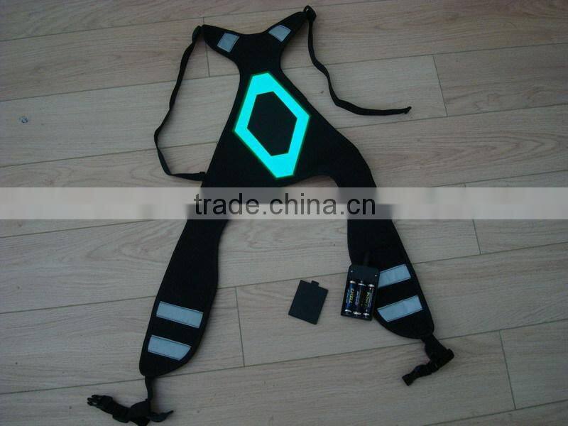 outdoors EL safety belt / outdoors el Flash vest / outdoors el light belt