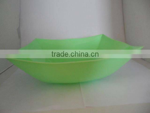 Plastic square Salad Bowl