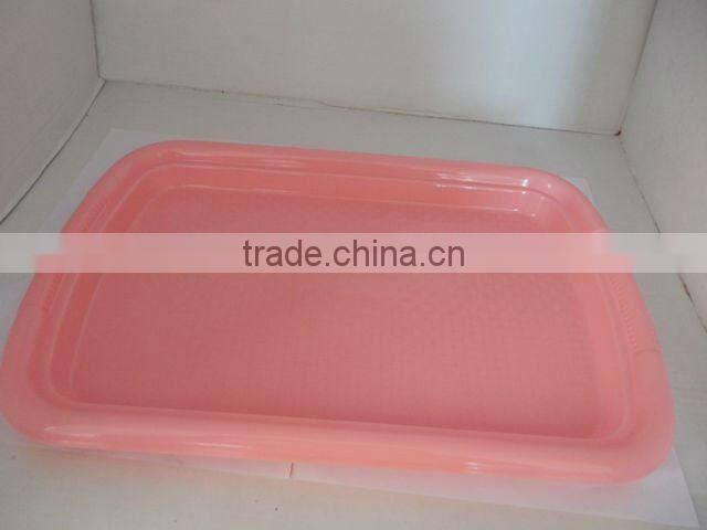 Rectangle plastic dinner plate
