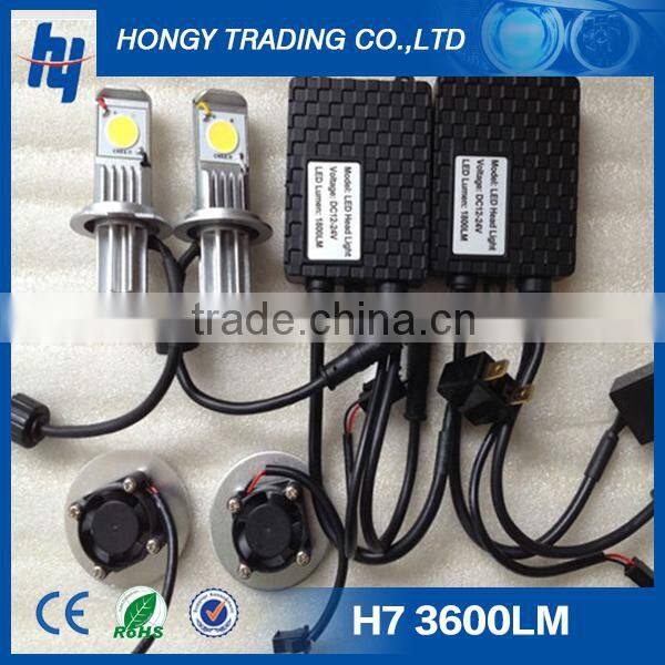 h4 h/l 1800lm car led headlight